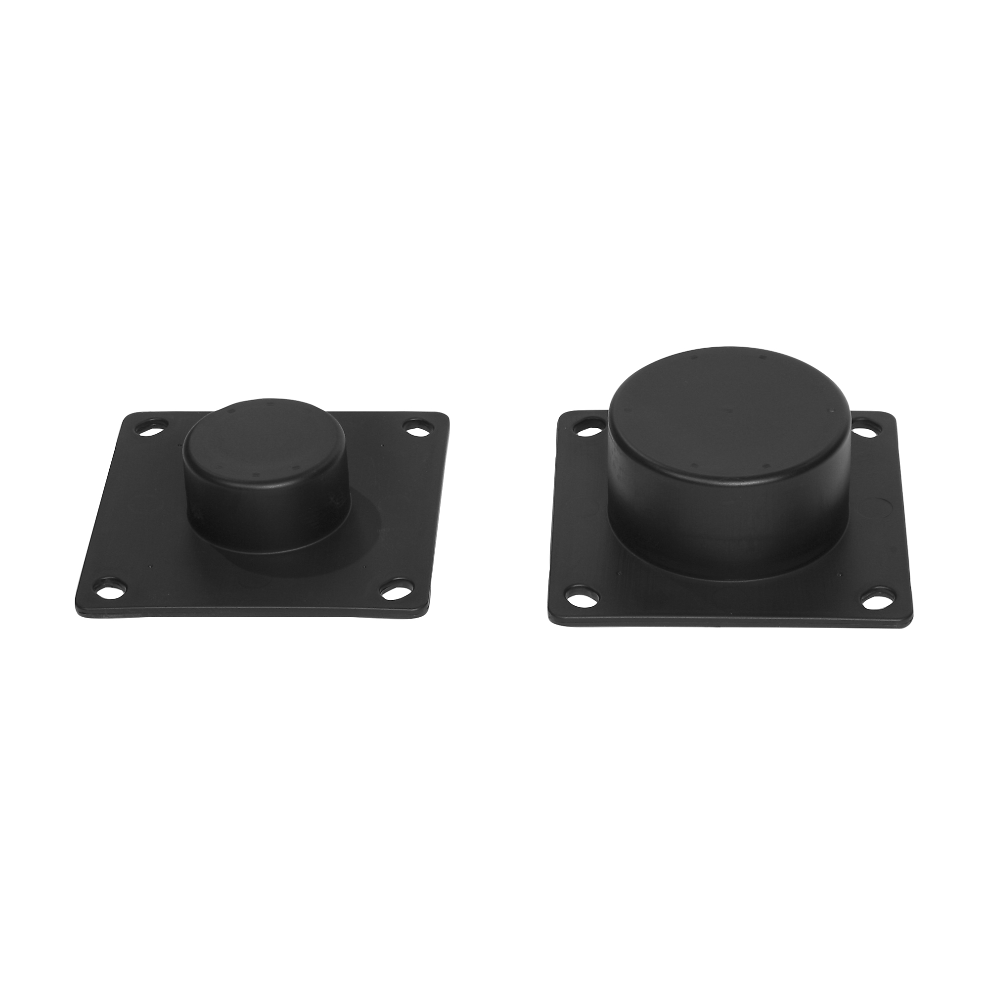 Eagle Poly Base for 4in. Eagle Post Cover Sleeves — Black, Model# 1732BASE